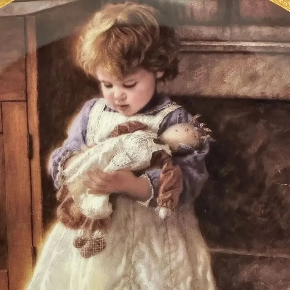 Vintage Bradford Exchange “Playmates” by Jim Daly 1992